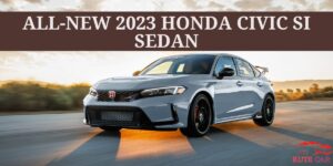 All-New 2023 Honda Civic Si Sedan