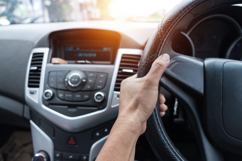 Leather Steering Wheel Covers