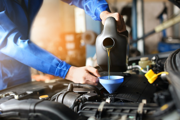 Oil change for older cars